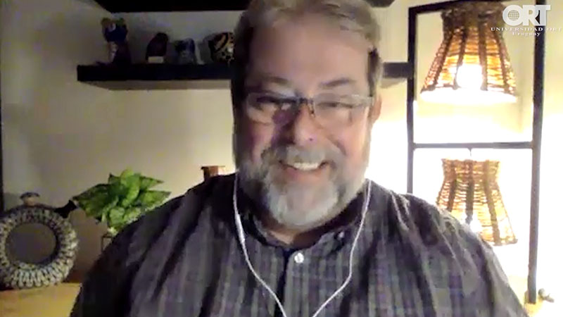 Imagen de Gabriel D&iacute;az Maggioli durante el webinar
