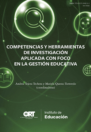 Tapa de Competencias y herramientas de investigación aplicada con foco en la gestión educativa
