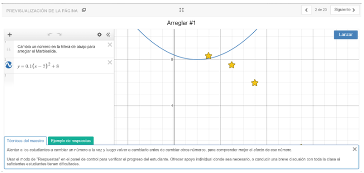 Desmos, herramienta digital para la enseñanza de las matemáticas.