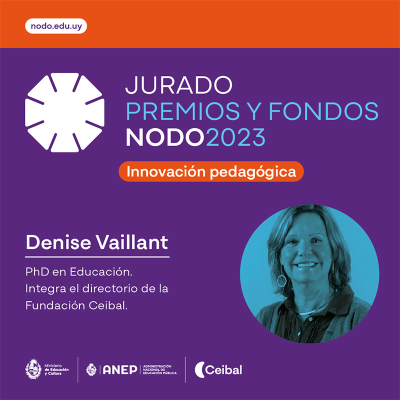 Denise Vaillant, jurado de los premios NODO
