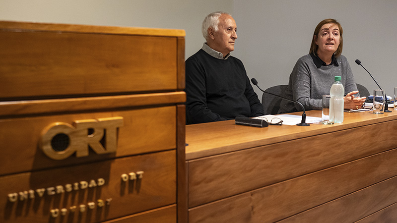 Joaquín Gairín y Andrea Tejera Techera
