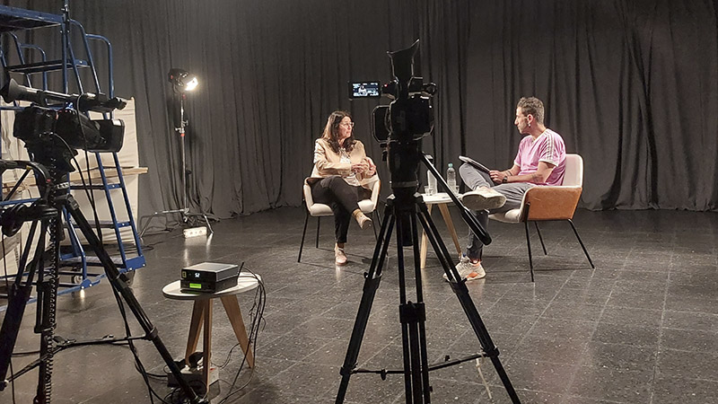 Claudia Cabrera Borges y Brian Majlin