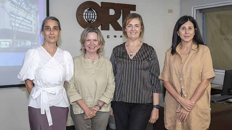 Autoridades de ORT y Fundaci&oacute;n ReachingU