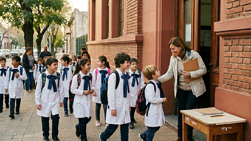 Asistencia Escolar en Educación Primaria en Uruguay